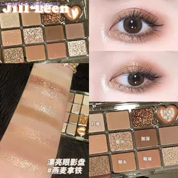 Ferramentas de maquiagem Jill Leen 12 Cores Naked Shadow Beautiful Matte Eye Palette Eyeshadow compensa para mulheres 230314