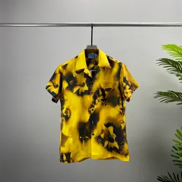 2022 Projektanci sukienki męskie koszule moda biznesowa Koszula Casual Shirt Men Men Spring Slim Fit Shirts Chemises de Marque pour hommesq42