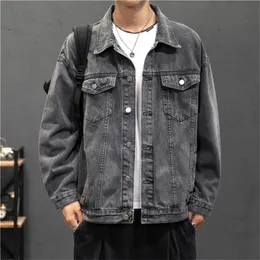 Men's Jackets Denim Jacket Men Fashion Hole Retro Motorcyle Basic Coat Men Streetwear Bomber Denim Jacket Cowboy Men's Jacket Casual Coats 230313