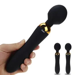 Vibratori Potenti vibratori a dildo Giocattoli sessuali per donna Bacchetta magica AV Vibrazione stimolatore del clitoride vaginale Massaggiatore per il corpo Prodotto per adulti 230314