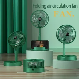 Portable Air Coolers Foldable Fan Portable Silencioso Floor Fan Ventilador Portatil USB Rechargeable Third Gear Summer Table Desk Outdoor Camping Fan 230314