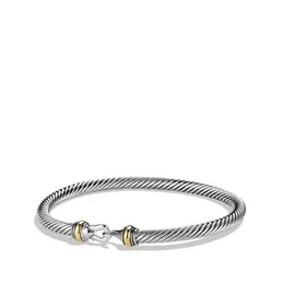 Простой витая спиральная кабельная кабельная мужская мужская браслет для девочек -подростков милый хип -хоп -рок модный красочный каменный бросок ювелиров