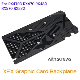 Dla karty graficznej XFX Ochrona przedplanowanej płyty backningowej RX470 RX480 RX570 RX580 KARTA GRATYKA KARTA GRATOWA Karta graficzna