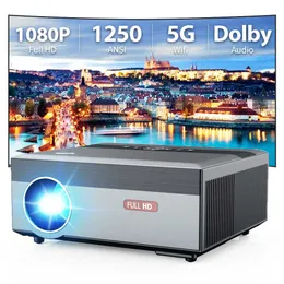 Projektoren 4K 15000Lumen LED-Projektor für Heimkino 300 Zoll Android 5G WIFI Full HD 19201080P Smart TV Videoprojektor für Mobiltelefon R230306