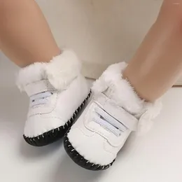 첫 워커 소년 크기 5 스노우 부츠 아기 소녀와 따뜻한 신발 부드러운 편안한 유아 유아 큰 신발