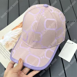 Double Letters Designer Ball Cap For Woman Luxury Baseball Caps Mens Fashion Fitted Hat Macaron Adjustable Casquette Sun Hat Cappello