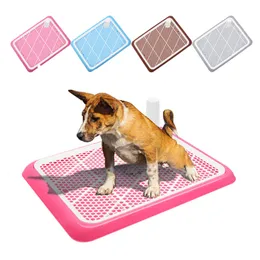 Altre forniture per cani Toilette per addestramento al coperto Vasino portatile 2 strati Pet per maschi Famale s Cats Lettiera Puppy Pad Holder Vassoio 230313