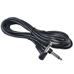 Guitar AMP Cable 3m Electric Patch Cord Guitar Amplifier Amp Guitar Cable With 2 Plugs Black