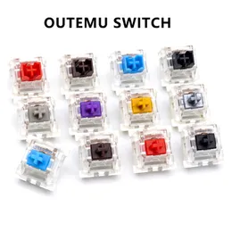 مفتاح Outemu لمفاتيح لوحة المفاتيح الميكانيكية 3pin clicky linear silent silent switchs rgb gaming carery mx