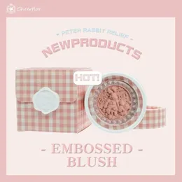 Other Makeup Kawaii Angel Blush Palette Matte Mineral Powder Bright Shimmer Face Contour and Highlight 230314