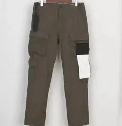 Högkvalitativ bageklappar Herrspår Bran Designer New StylePant Fashion Letters Jogger Cargo Zipper Fly Long Sports Trousers