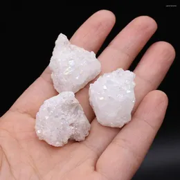 Collane con ciondolo Pietra naturale forma irregolare Cluster di cristallo 20-30mm per gioielli fai-da-te Creazione di orecchini di collane regalo