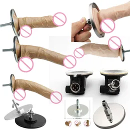 Nxy Dildos Fredorch Premium Sex Machine Attachment with Silicone Dildo for Women Love Product 1208