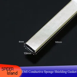 Conductive Foam Gasket Stickly EMI Shielding Anti-shock for Laptop LED PDA GPS Mp3 Tablet phone Repair 500mm*10mm*4mm