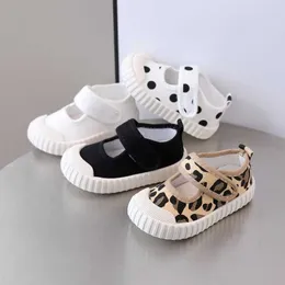 Schuhe 2022 Frühling und Herbst Neue Leinwand Chilldrens Bequeme Casual Schule Kleine Kinder Mode Atmungsaktive Flache Schuhe P230314