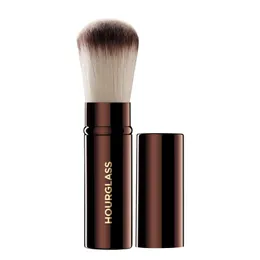 Makeup Brushes Hourglass Retractable Foundation Cosmetic Brush Genuine Quality Synthetic Face Blush Highlighting Creamy Powder Singl Dh2Qj