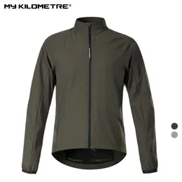 Fahrradjacken Mein Kilometer Spring Herren -Radsportwindbreaker Jacke Kies Mann Fahrrad Windschutzscheibe Jacke Windfest packbare Fahrradwindjacke 230314