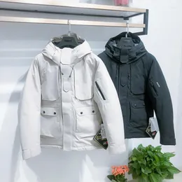 Męska kurtka Down White Duck Super ciepło Parker Ultra Light Men Płaszcz Man Windbreaker