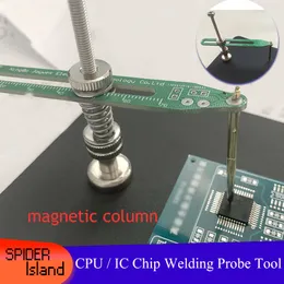 Bileşenler IC Chip Modülü CPU Devre Kart PCB Elektronik Üretim Kaynak Sabit Test Probuna Presleme İğne Yanma Aracı