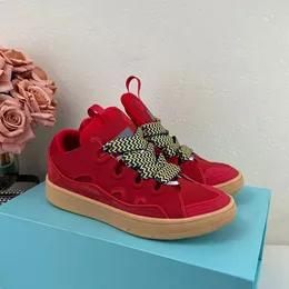 Sapatos esportivos para feminino de moda feminina clássica de camurça de bezerro de dois tons TPU Solas de borracha confortável Modelos de casais respiráveis