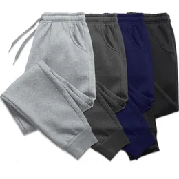 Męskie spodnie jesień i zima mężczyźni kobiety długie swobodne spodnie dresowe miękkie sportowe jogging 5 kolorów 230314