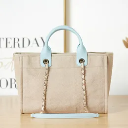 1:1 Quality Designer Fashion TOTE Bag 39CM Luxurious Genuine Leather Beach Bag With Box MC176