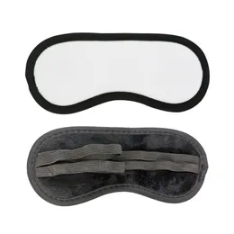 10st Party Favor Sublimation Diy White Blank Neoprene Waterproof Sleeping Eye Mask