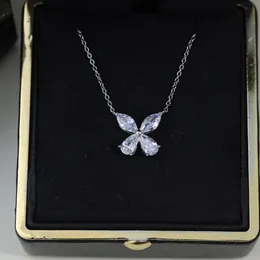 Graf1 Colar de borboleta Designer de joias finas de luxo para mulheres pingente k Ouro Amor Coração pérola Saturno planeta trevo de quatro folhas nome de diamante letra personalizada flor