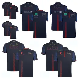 Kurzarm-T-Shirt der neuen Saison F1-Teamuniform 2023 offizieller Rennfahrer mit dem gleichen T-Shirt-Herren-Rennanzug nach Maß