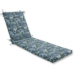Perfeito ao ar livre/interior bonito Paisley Navy Chaise Lounge Cushion 80x23x3 Camp Table