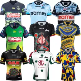 2022 2023 New South Sydney Rabbitohs Rugby Jersey 22 23 Canberra Raider Parramatta Eels Indígena Anzac Home Tamaño S-5XL Camisa