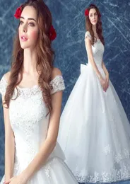 Свадебное платье очаровательное свадебное платье платья Bateaualine Подружка невесты с плеча свадебные платья свадебные платья BD035919845