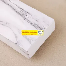 Cajas de cajones de papel de diseño de mármol caja de regalo de dulces de fiesta de boda para embalaje de joyería artesanal de jabón hecho a mano