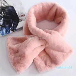 Sciarpe di peluche invernali Sciarpa Donna Ragazze Pelliccia morbida Fuzzy Fazzoletto da collo Rettangolo Sciarpe calde Fazzoletti da collo DHL libero 996