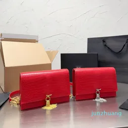 Top Quality 5A Luxurys Bag Kate Designer Bolsa Bolsa de Cadeia de Cadeia de Cadeir