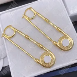 2023-projektant na kolczyki kobiety Ear Stud marka projektanci złota obręcz luksusowe kolczyki marka kryształ klasyczne kobiety wesele biżuteria kobieta