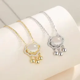 Kedjor Cold Wind Design Sense High Quality Classic Longevity Lock Necklace Ladies All Match Birthday Party End Luxury Jewelry Gift