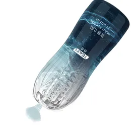 Masturbatoren Männlicher Masturbator Cup Vibration Muschi Sexspielzeug Fleisch Vagina Ausdauer Übung Vakuum Saugen Taschenmasturbation für Männer 18 230314