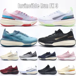 Shoes Invincible Run Fk 3 Marathon High Qualitys Oreo Triple Black Midnight Navy Team Red Sail Ice Blue Sneakers 36-45