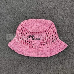2023 Diseñador Bucket Hat Womens Luxurys Diseñadores Sombreros de paja Hombres Fisher Sunhats Holiday Beanies Fashion Fashion Strawhat Braid Cap