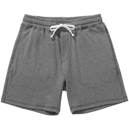 Herren-Shorts, Marke Akkad, lässig, Kuti, 5 Schrittlänge, 100 % Baumwolle, athletischer Workout-Sweat, elastische Taille mit Kordelzug, Super-Shorts G230315