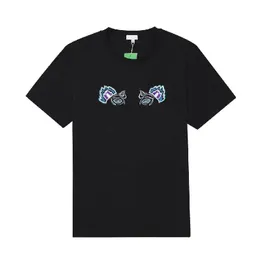 Summer T Shirt Letters Haftery Haftery Men Tee koszule Modna Kobiety Kobiety Tshirt Streetwear S-2xl Multi styl