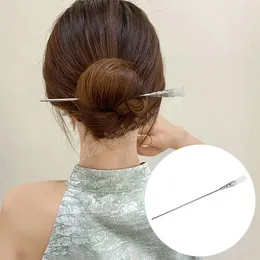 Magnolia Flower Hairpin for Women Girls Chinese Style Metal Hair Sticks Hair Clip Pins Wedding Hair Accessories