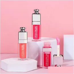 Lip Gloss 6Ml Crystal Jelly Hydrating Care Oil Nonsticky Forma Subtle Shine Glow Tinted Sheer Color Plumperlip Drop Delivery Health Dhw0M