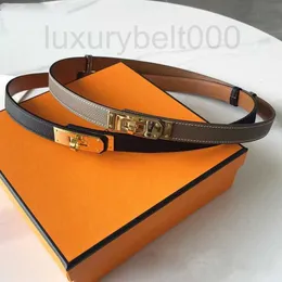 Belts designer Original Kelly belt with various colors adjustable length women's leather thin dress decorative USZE