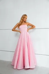 French Special Occasion Dresses minority long puffy skirt one shoulder waist bra solid color light luxury prom dress skirt M281081