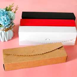 Geschenkpapier 20 Stück Süßigkeitenschachteln leer rot weiß Kraftpapierbox DIY Hochzeit Geburtstag Partybevorzugung GeschenkboxGeschenk Schokoladenverpackungszubehör 230316