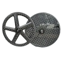 Bike Wheels Fabryczne próby czasowe Disc ET Carbon 5 Five Tył dla Road TT Track Center 230314