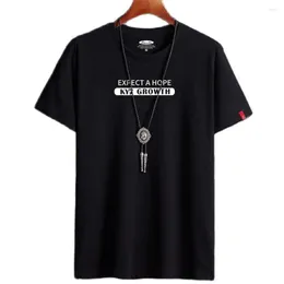 Hommes T-shirts Est Chemise Pour Hommes 2023 Vêtements Fitness Blanc O Cou Anime Homme T-shirt Mâle Surdimensionné S-6XL T-shirts Goth Punk