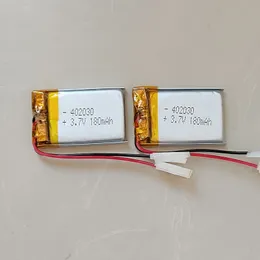 Li Polymer Battery 402030 3.7V 180mAh litiumbatterier för leksaker MP5